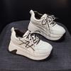 Autumn Women's Shoes Shoes Heightened Casual Fashion Bread Shoes Versatile Platform Female Students