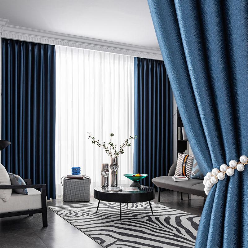 310cm Hoogte 100% Verduisterende Effen Gordijnen Moderne Verduisterende Woonkamer Slaapkamer Volledig Verduisterende Gordijnen W100cmxH270cm 1piece&Rings