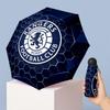 Rangers FC Mini 5 Fold Pocket Umbrella Compact Lightweight Anti UV Rain Sun Protection Umbrella Portable Travel Umbrella