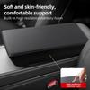 For Tesla Model 3 Model Y Armrest Lid Cover 2017-2025, Leather ABS Protective Trim for Center Console Accessories