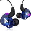 Hot Selling AK6 Wired Earphone   Interface Plastic Shell Wired Music In-Ear Headphones
