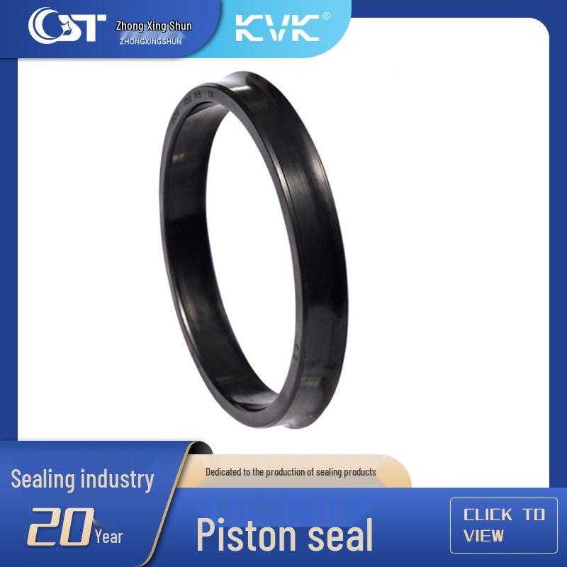 Piston Seal Set: Industrial Oil, Mechanical, Universal Seals & Perfluoroether O-rings by KVK Seals