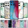 For Moto Edge 60 Pro Case XT2507-1 Coque Multi Colored Marble Pattern Soft Silicon Back Cover for Motorola Edge 60 Pro 5G Bumper