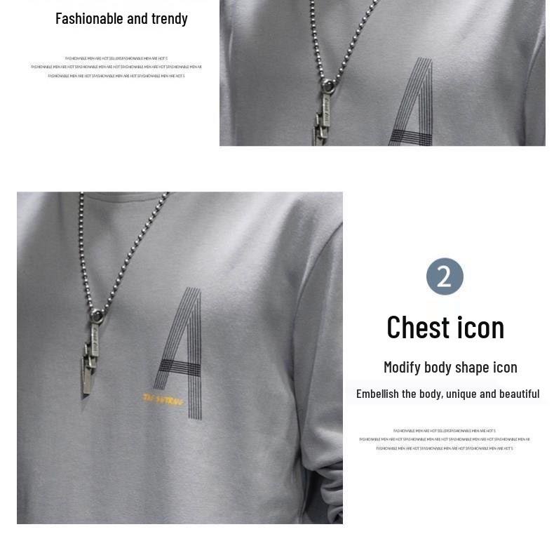 Men's 2023 Autumn Loose Long-Sleeve T-Shirt