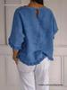 Women's European & American Casual Solid Color Ruffle Short Sleeve T-shirt