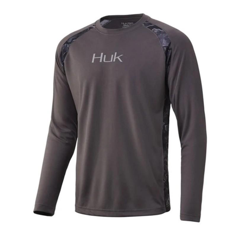 Mens Quick-Dry UV Protection Fishing Shirt Long Sleeve Breathable Ice Silk Cycling Jersey Outdoor Sports Summer