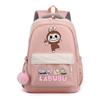 Cute Cartoon Printed Backpack Student Kid Schoolbag Women Large Capacity Waterproof Bookbag Kid Birthday Gift Travel Bag