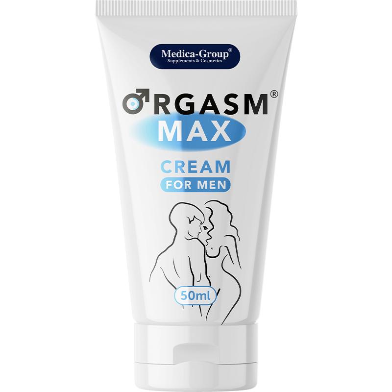 Orgasm Max Cream for Men - Powerful and Long-Lasting Erection - 50 Ml