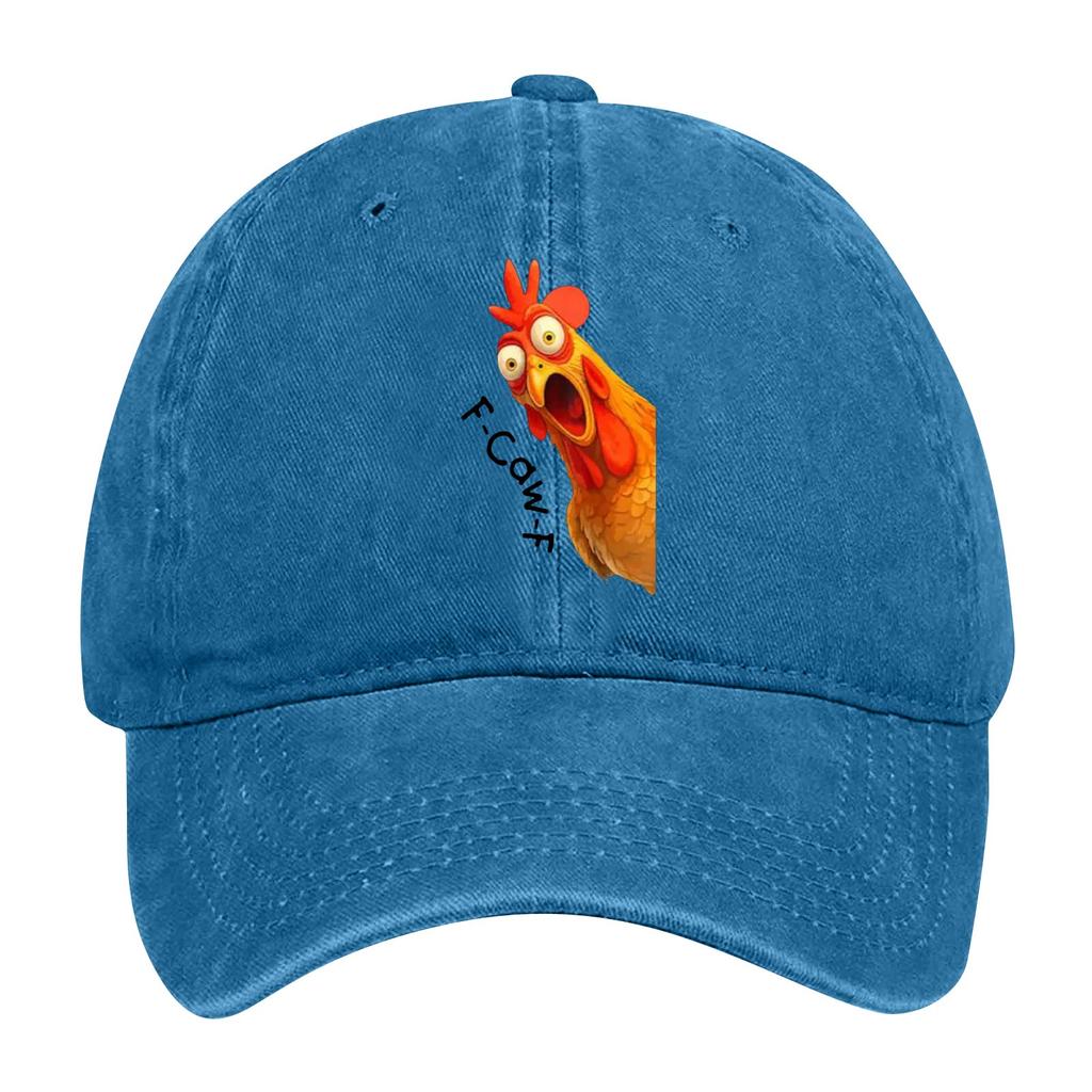 Cap Mens Womens Embroidered Distressed Adjustable Sun Hat Cotton Funny Hats