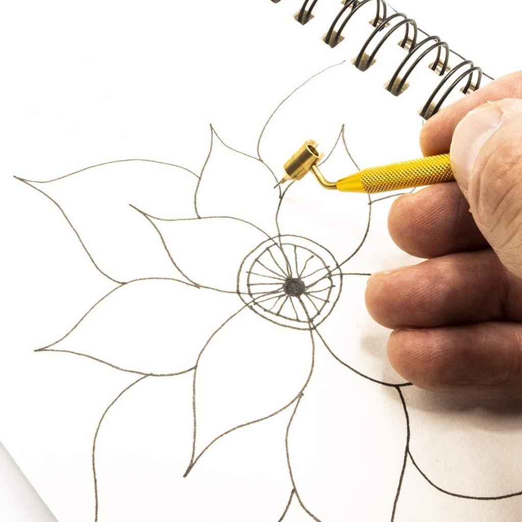 0,5 mm dünner Nadel-Farbauftragungsstift, Detail-Feinlinien-Farbstift zum Zeichnen von Linien, Beschriften, Entfernen von Farbe und