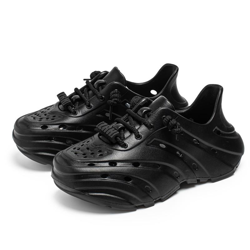 

All-inclusive hole shoes summer breathable beach sandals new non-slip outdoor hiking and driving creek shoes trendy men s shoes 40