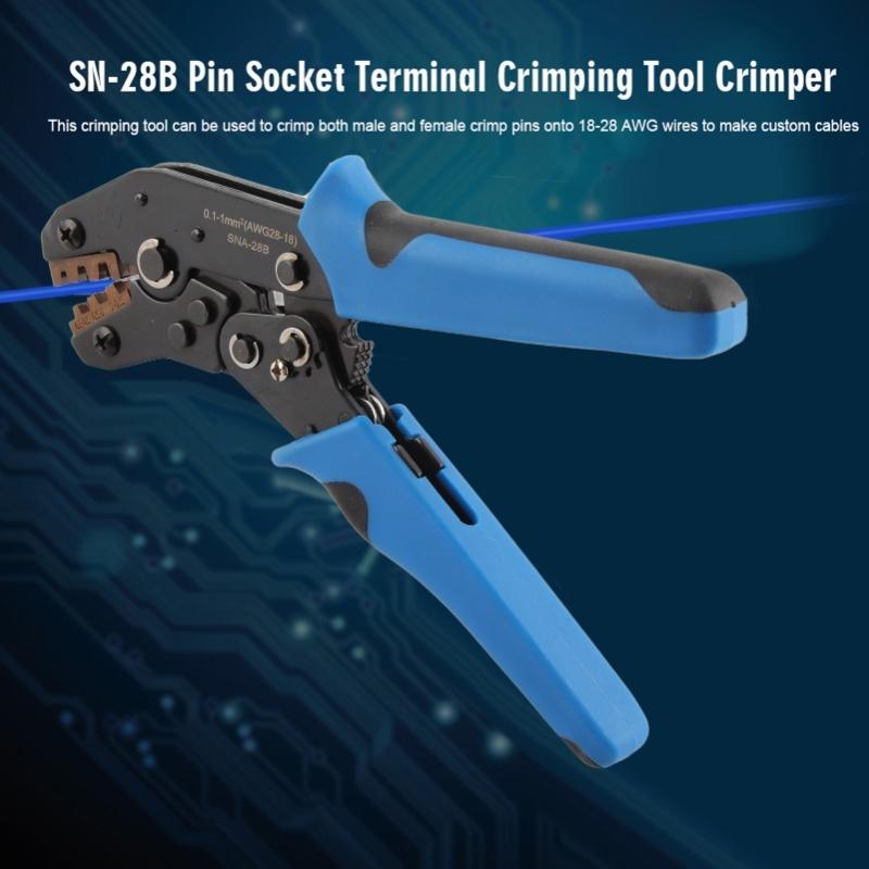 SNA 28B Pin Socket Terminal Crimping Tool Crimper For JSTSM For Dupont