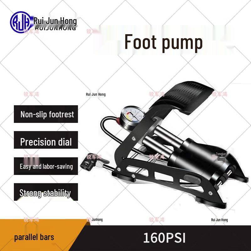 Foot-Operated High-Pressure Air Pump