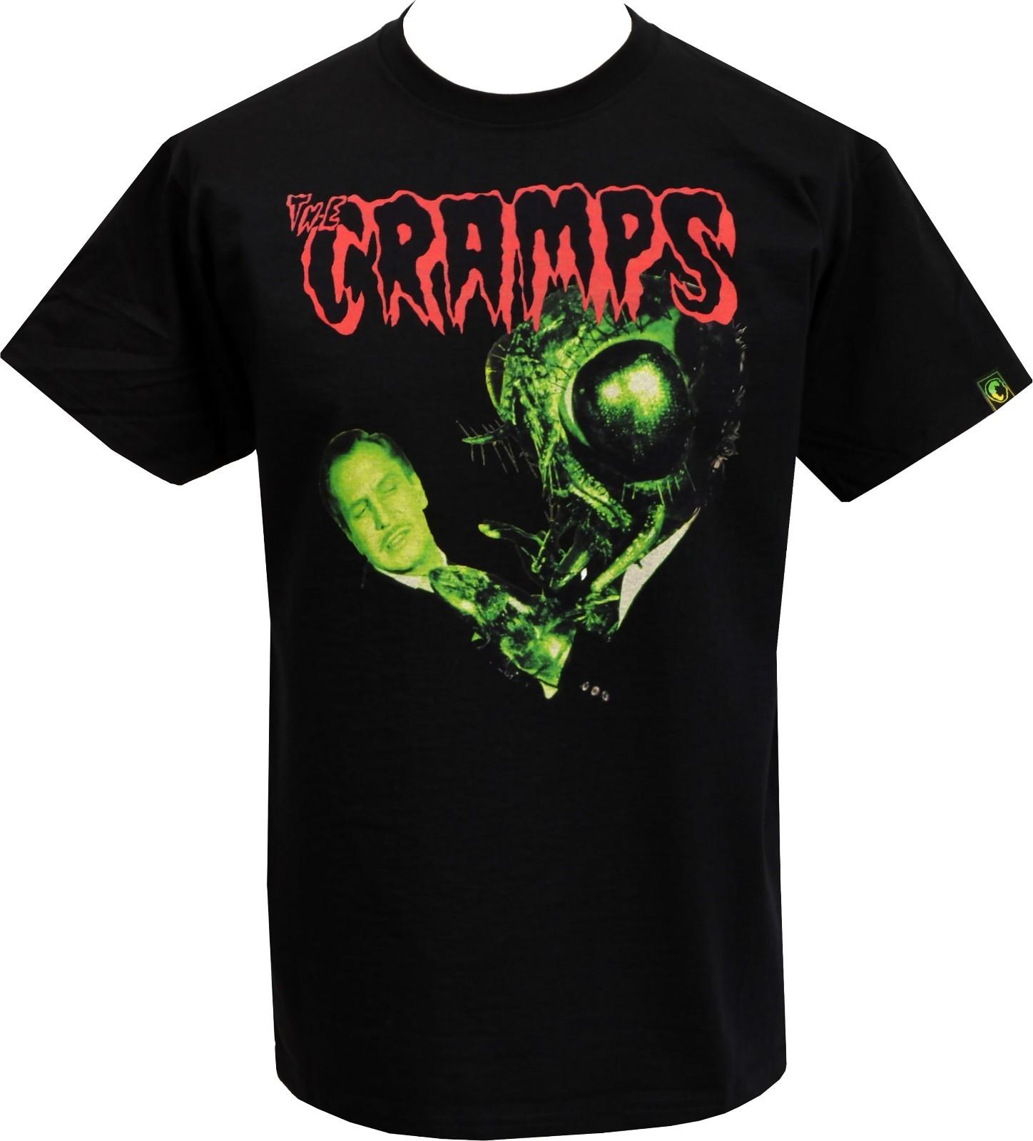 Mens Psychobilly T-Shirt The Cramps Human Fly Vincent Price Horror S-5XL L