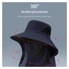 XIN SHENG XIANG Outdoor Fishing Sun Hat with Neck Flap