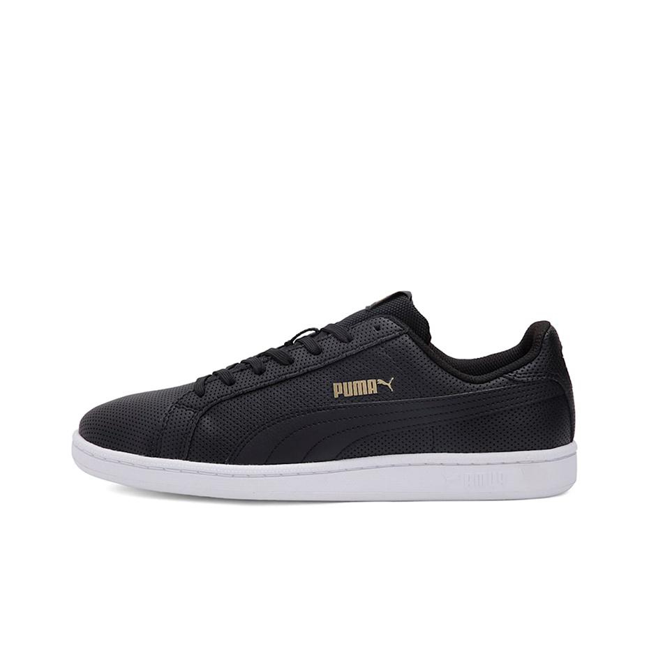 Puma Smash Series Fp Low Top Sneakers Unisex Sneakers Black Gold 363721-01