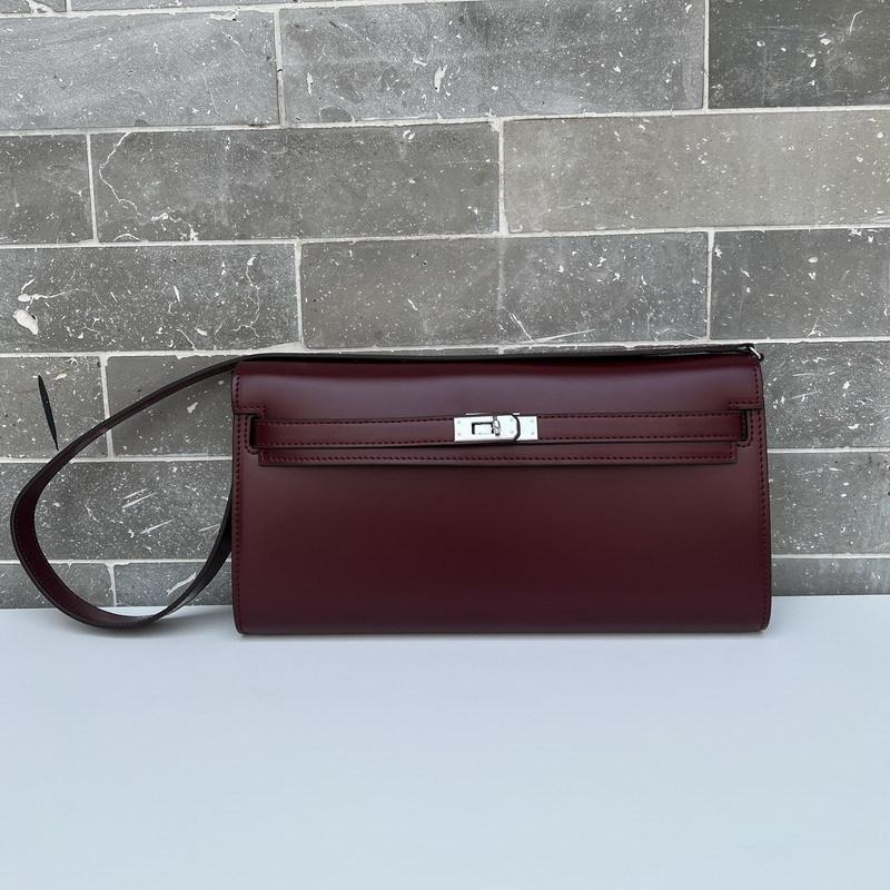 High-quality New Fine Plain Weave Glossy Leather Wallet, Diagonal Straddle Women's Bag In Hand