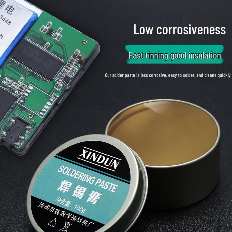 Low-Temp No-Clean Solder Paste with Flux for Mobile Phone Repair