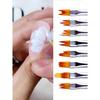 8Pcs Acrylic Nail Brush Flower Drawing Pen Nail Painting Brush Gradient Design Manicure Nail Art Polish Pen Tool