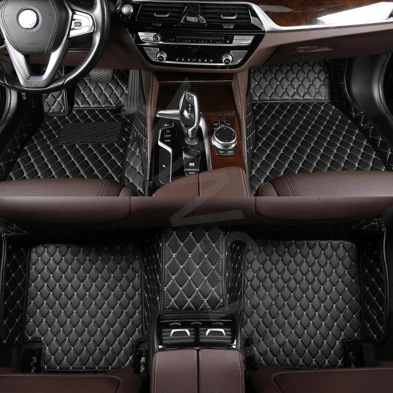 Hoge Kwaliteit Custom Vloermatten voor de Meeste Modellen Auto Interieur Details Auto Accessoires Tapijt Kofferbakmatten
