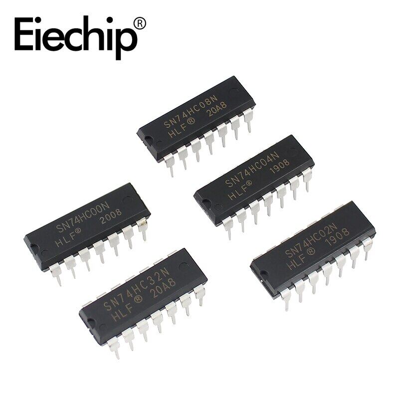 50 Stück/Box Logik-IC-Kit 74HC00 74HC02 74HC04 74HC08 74HC32 74LS00 74LS02 74LS04 74LS08 74LS32 DIP-14 74HC / 74LS Serie IC-Kits
