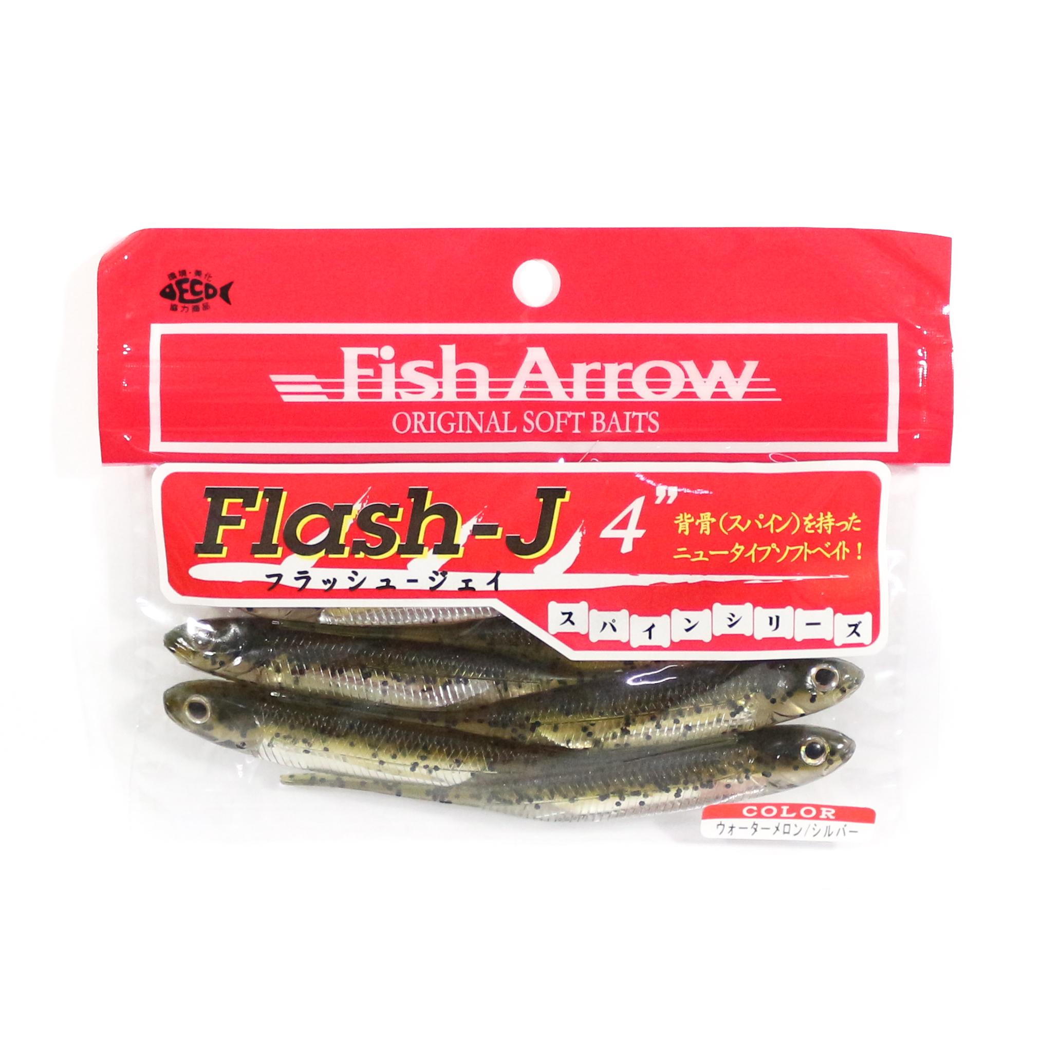 

Мягкая приманка Fish Arrow Flash J 4 дюйма, 6 шт. в упаковке #02 (9384)