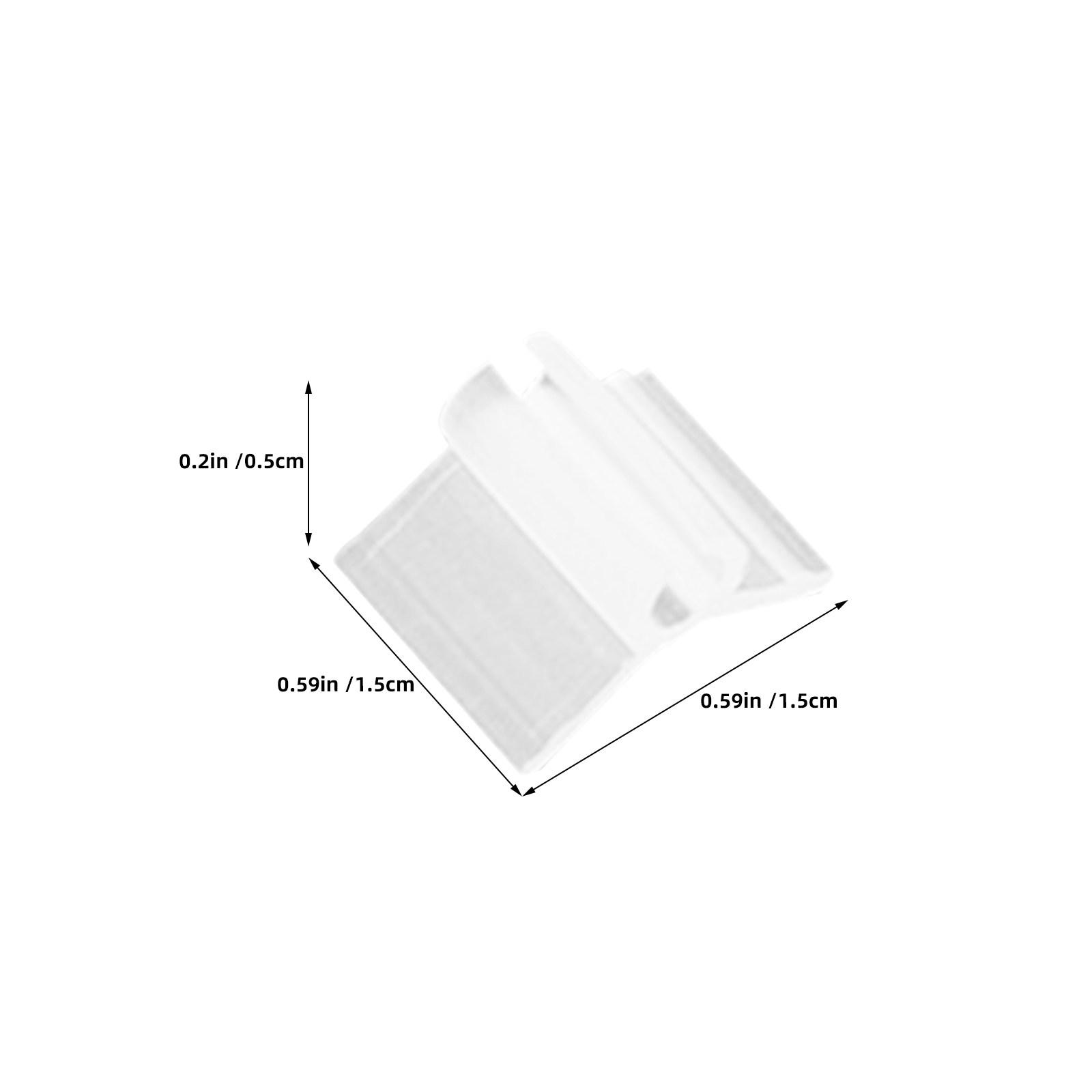 

400Pcs Plant Vine Support Clips Plastic Grafting Clips for Tomato Vegetable Clip Stem Fixing Trellis Garden Greenhouse