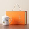 OLOEY Ceramic Tea Infuser Mug, Fuzhu Tianxia Gift Set