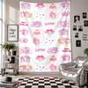Wall TapestryMy Melody Art Hanging Cloth Decorative Background Cover for Room Decoration