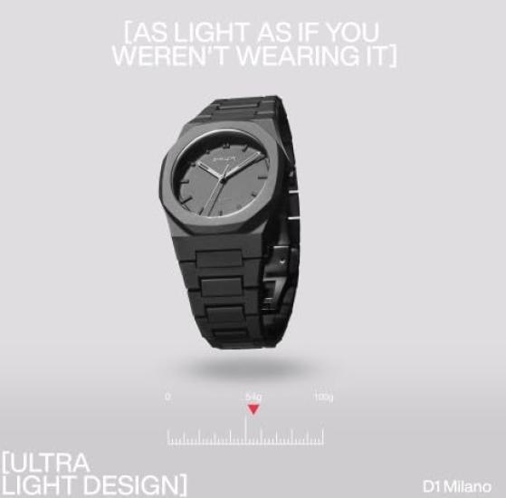 D1 Milano Watch Unisex PCBU01 Polycarbon Nebula 37mm Genuine Product [D1 MILANO]