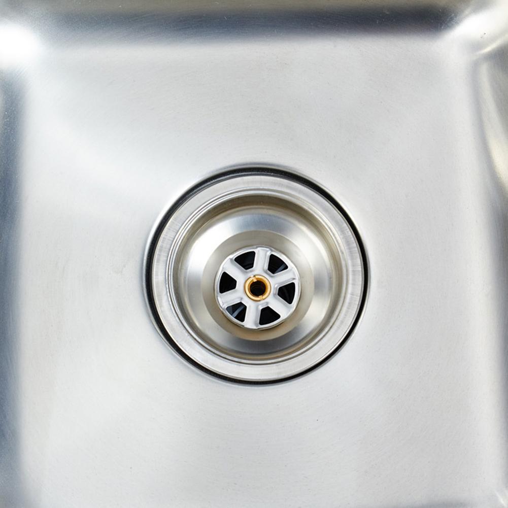 Sink Drain Strainer for Kitchen and Bathroom Made of Rust Resistant Stainless Steel with Double Layer Filtration