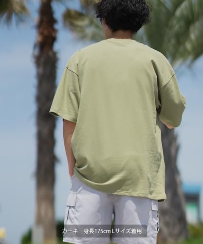 IMPROMES Casual SIDEWAYSTANCE Men's Wave Short Sleeve T-Shirt, White