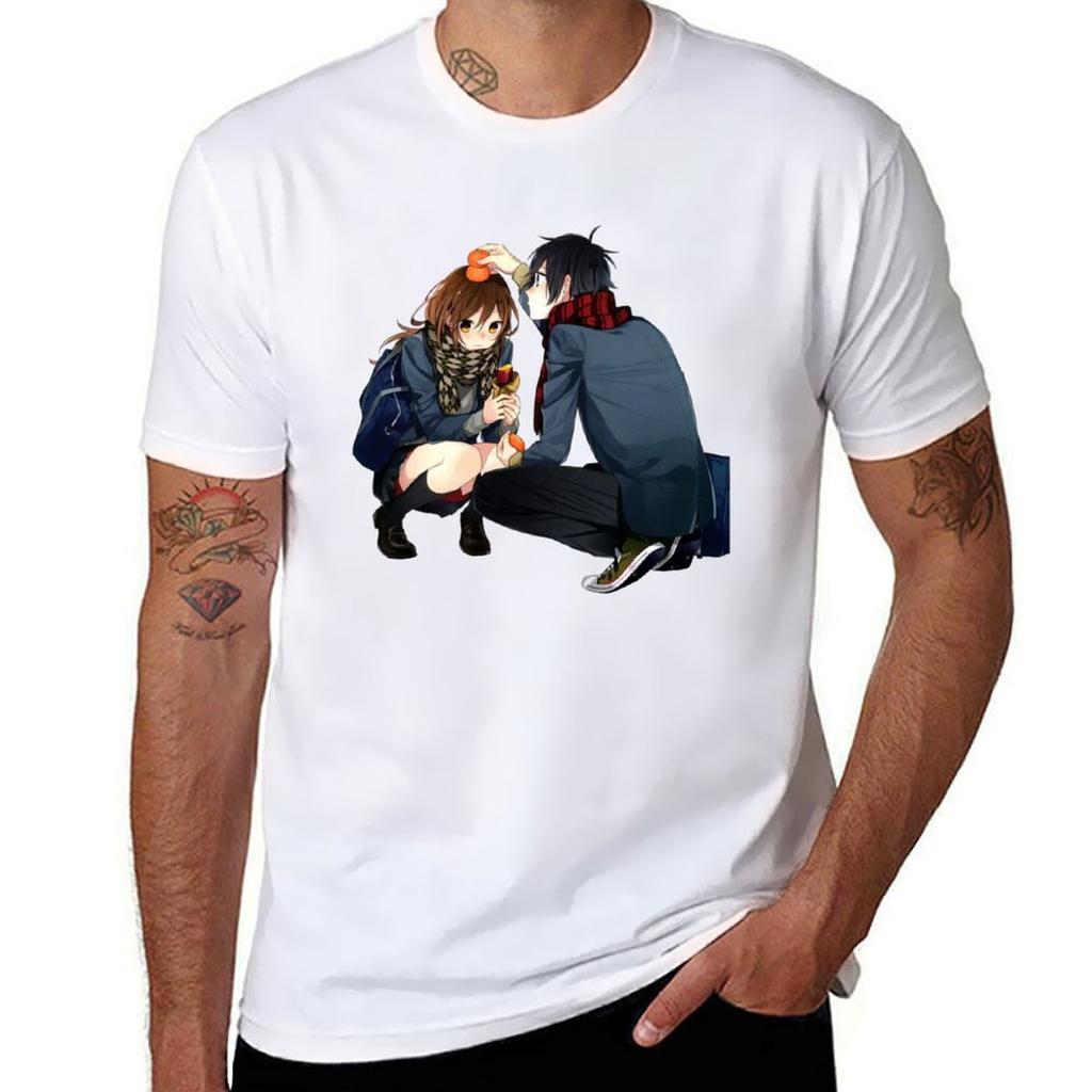 Horimiya Tshirt Casual Soft Cotton Short Sleeve Tee