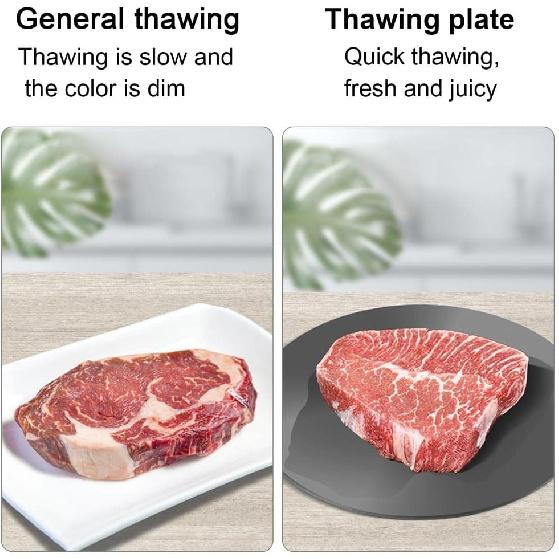 Heat Diffuser For Gas Stovetop Pot Cookware Protection Stove Diffuser Round Fast Defrosting Tray Multifunctional Thawing Conducting Simmer