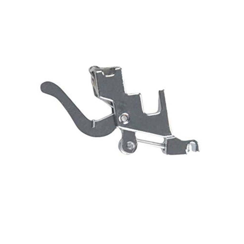 Low Shank Sewing Machine Presser Foot Holder Adapter Snap On Design Steel Universal Compatibility