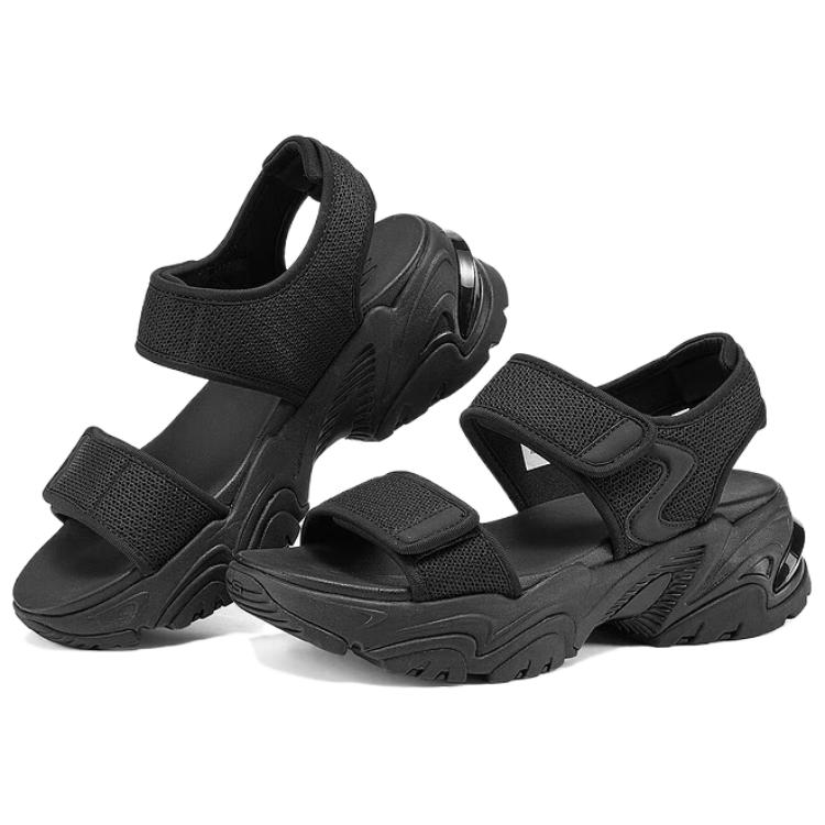 Skechers Casual Comfortable Versatile Beach Sandals Women Sandals Black 119866-BBK