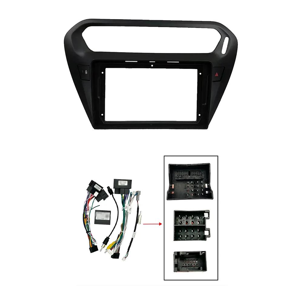 Autorádio Android Auto Carplay Pro Peugeot 301 Citroen Elysee 2014-2016 Multimediální Přehrávač Hlavní Jednotka Stereo GPS Navigace BT WIFI 1+16GB