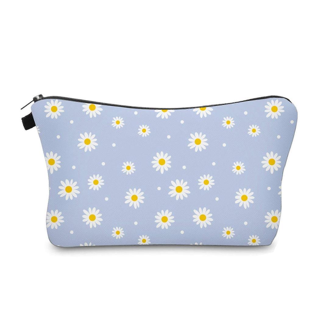 Cute travel cosmetic bag makeup bag pouch gift ladies (Daisy 1)