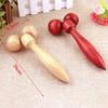 Personalized Roller Massager Wooden Face Massager Facial Massager Double Wheel Pull Wheel Face Massager