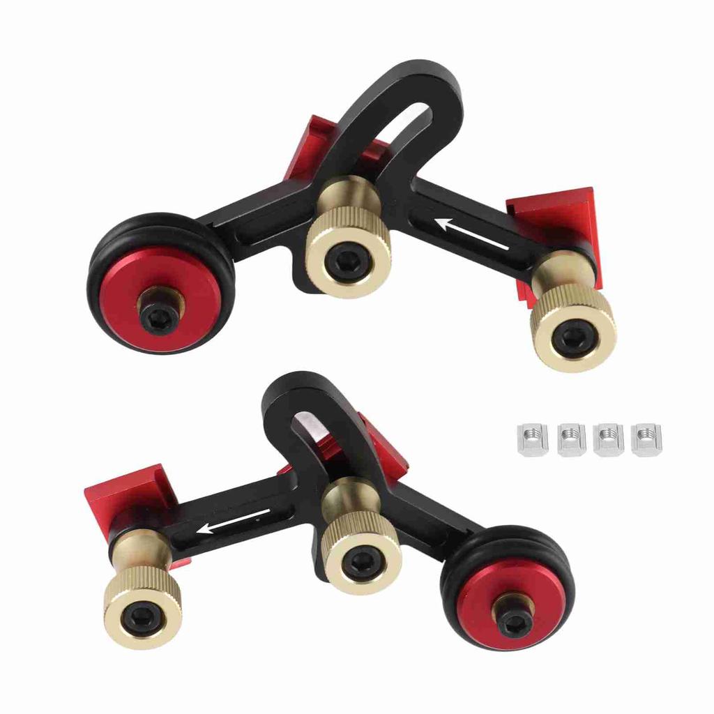 Links Rechts Lager Rollenpresse Federbrett Zuführung Führung Rad für Holzbearbeitung Frästisch Kreissäge