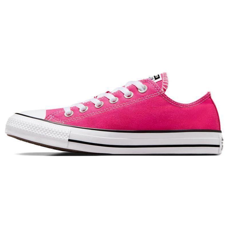 Converse Chuck Taylor All Star Comfortable Versatile Low-Top Canvas Shoes Unisex Rose Pink White