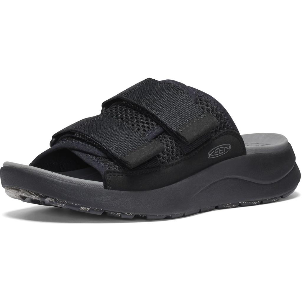 KEEN ELLE SPORT SLIDE cm Women's Sandals, BLACK/BLACK, 24.0