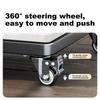 Universal Flower Pot Wheels Square Metal Tray Heavy Duty Flower Pot Rack Plant Movable Rolling Potted Plant Stand With Rollers
