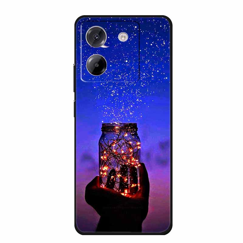 For Xiaomi Poco M7 Pro 5G Case M7Pro Coque Black Silicone Soft Back Cover Case For Poco M7 Pro Phone Case PocoM7 Pro Funda 6.67"