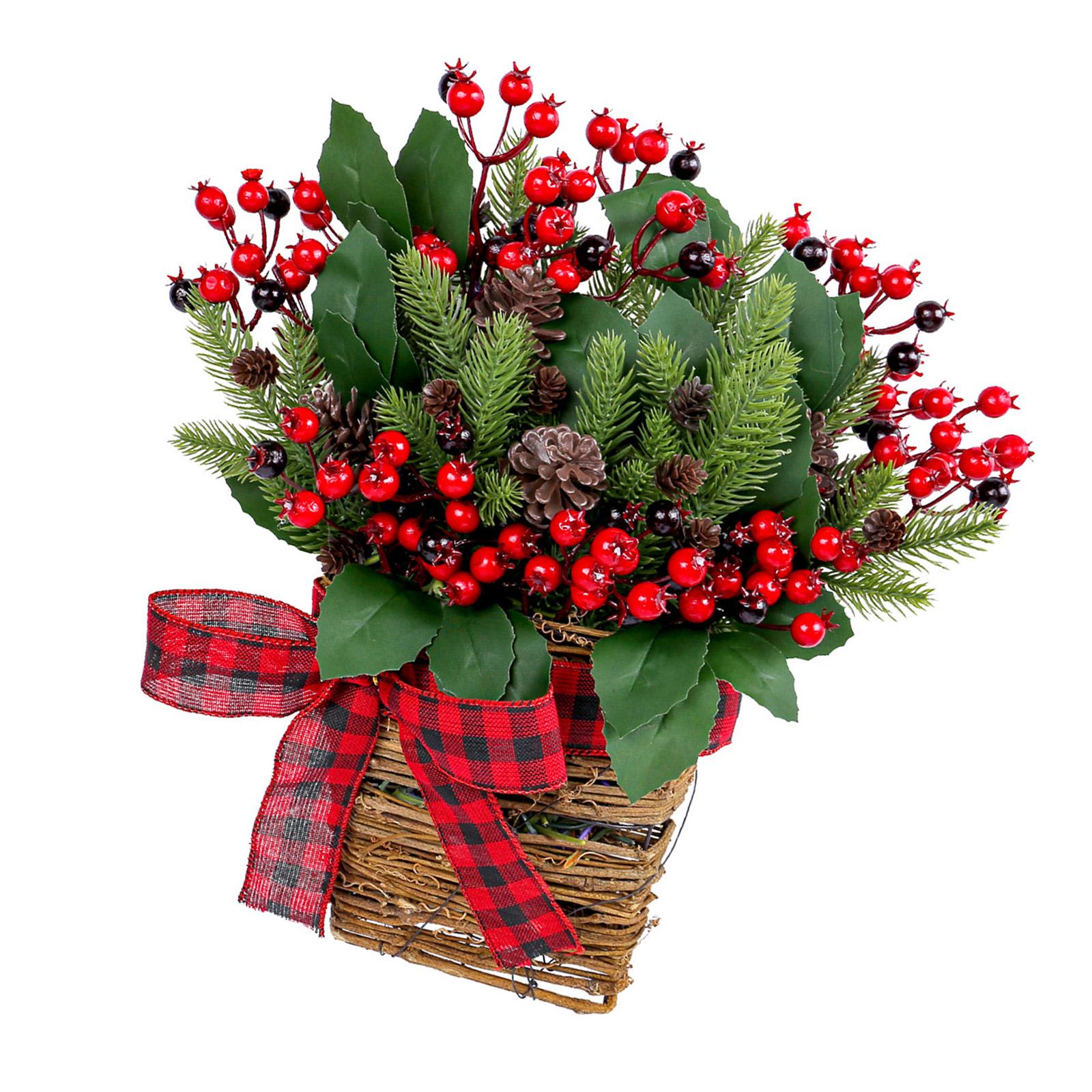 

Подвесная корзина из искусственных цветов для внутреннего и наружного украшения дома, многоцелевые настенные украшения, украшение для входной двери