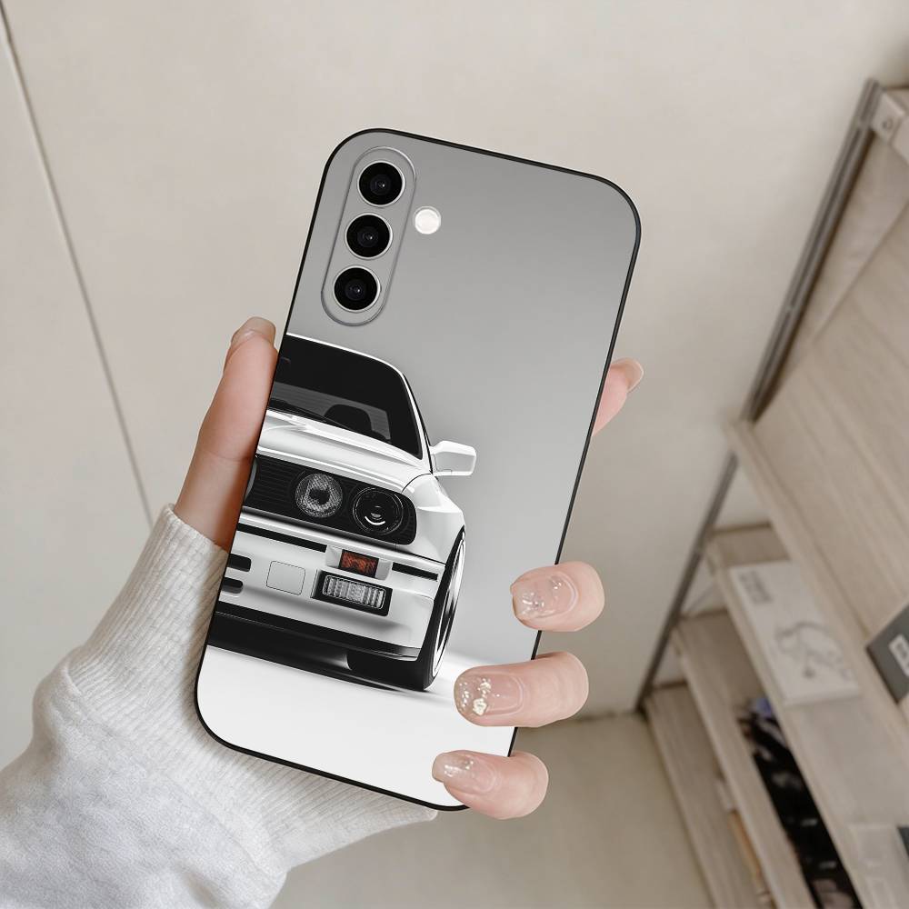 E30 CAR Phone Case For Samsung Galaxy A73,A72,A71,A70,A53,A52,A51,Others Soft Black Cover