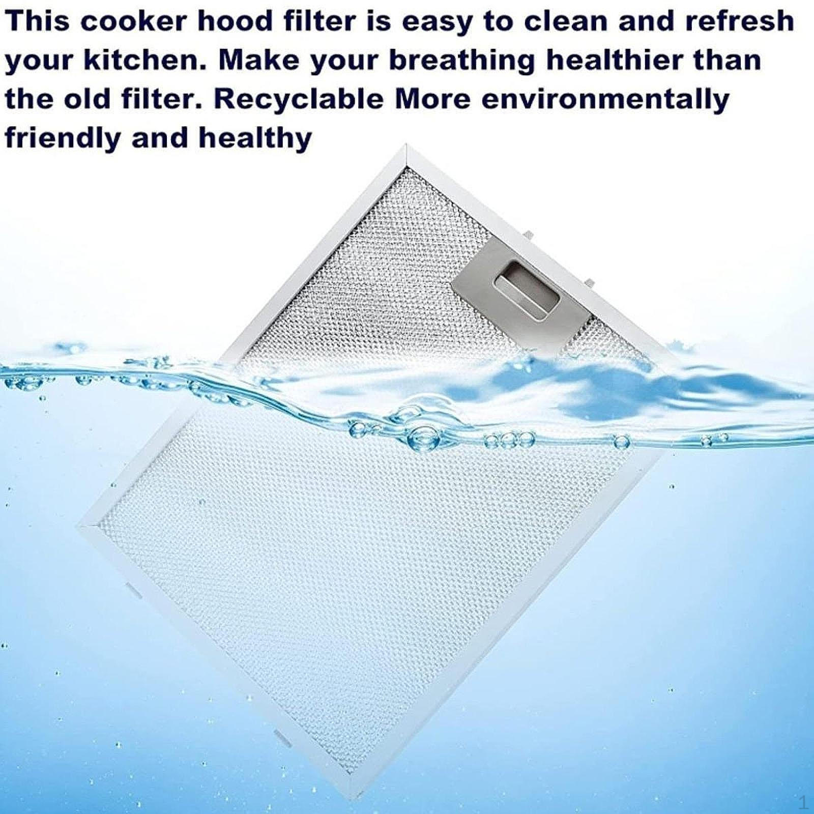 Алюминиевый сетчатый фильтр для системы вентиляции кухонной вытяжки 22.2 cmx19 cmx0.9 cm