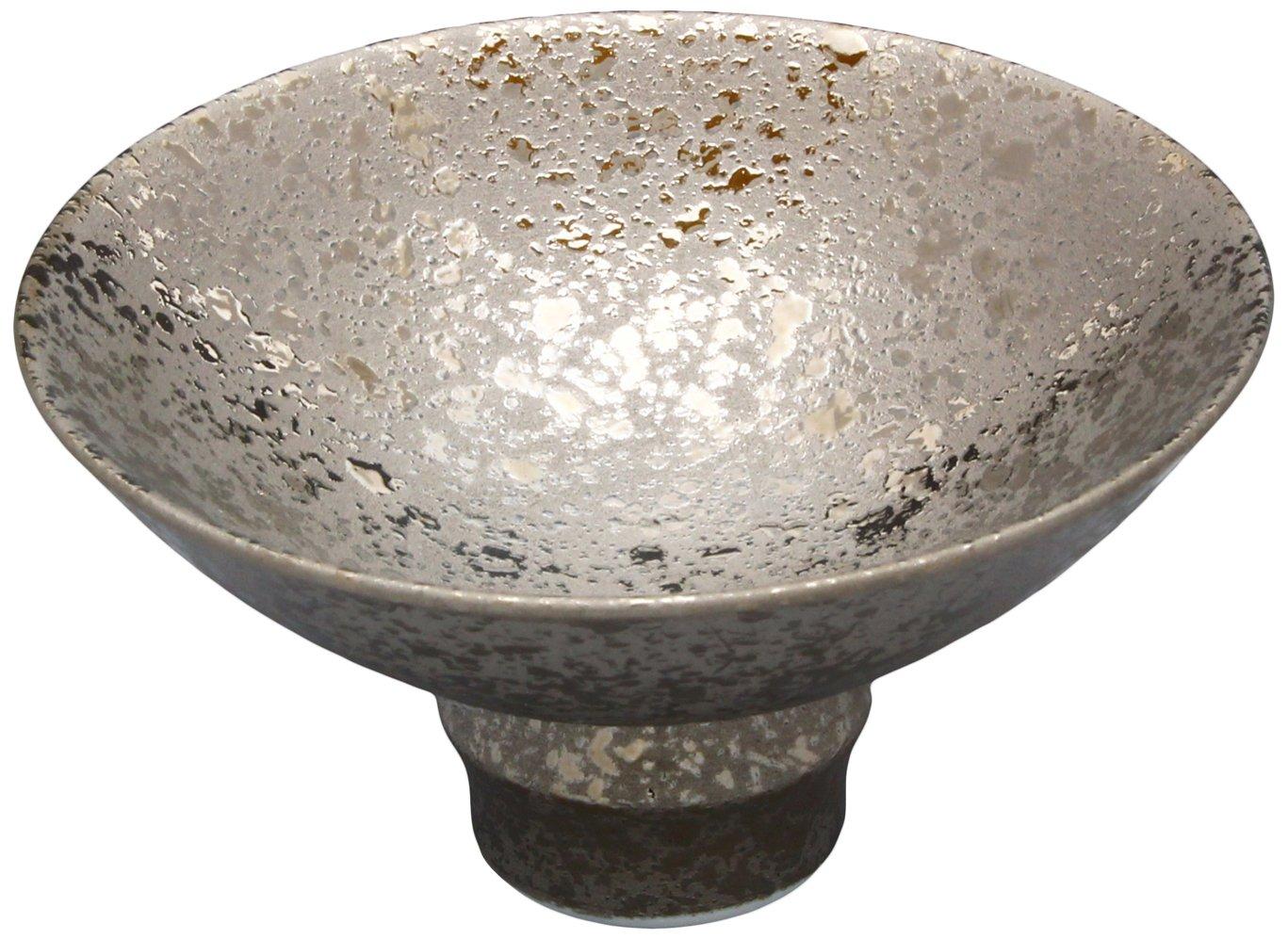 Arita Tasei sake cup silver approximately 7cm diameter x capacity approximately made in T381 ware, Kiln, (small), glaze, 3.4cm height, 20ml, Japan,