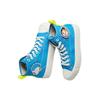 Doraemon X Kappa Comfortable Versatile Non-Slip High-Top Canvas Shoes Unisex Sneakers Blue K09Y5VS82-847