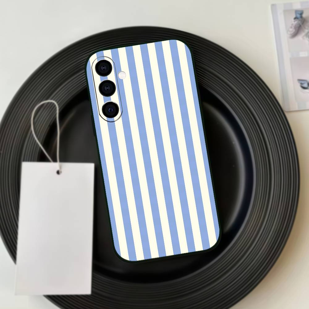 Striped Color-Blocking Art Pattern Phone Case Silicone Soft For Samsung Galaxy A73,A72,A71,A70,A53,A52,A51
